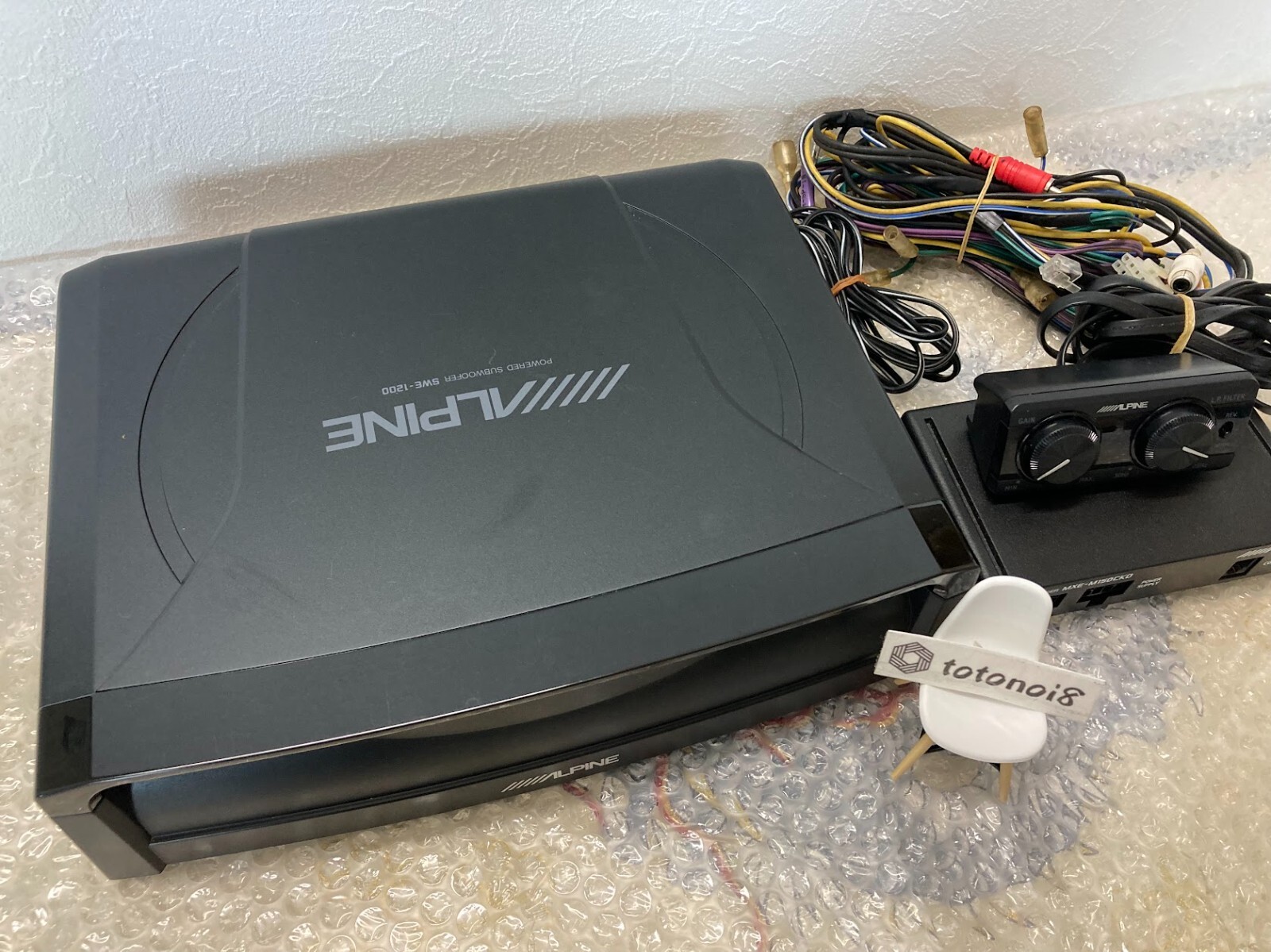 ALPINE アルパイン パワードサブウーファー SWE-1200/1500/3000 4P