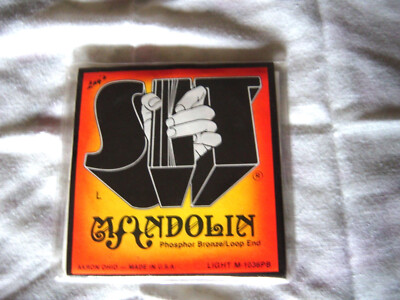 SIT Light  Mandolin  M-1036PB Phosphor Bronze /Loop End Strings