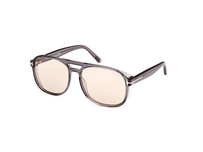 Pre-owned Tom Ford Sunglasses Ft1022 Rosco 20e Grey Brown Man