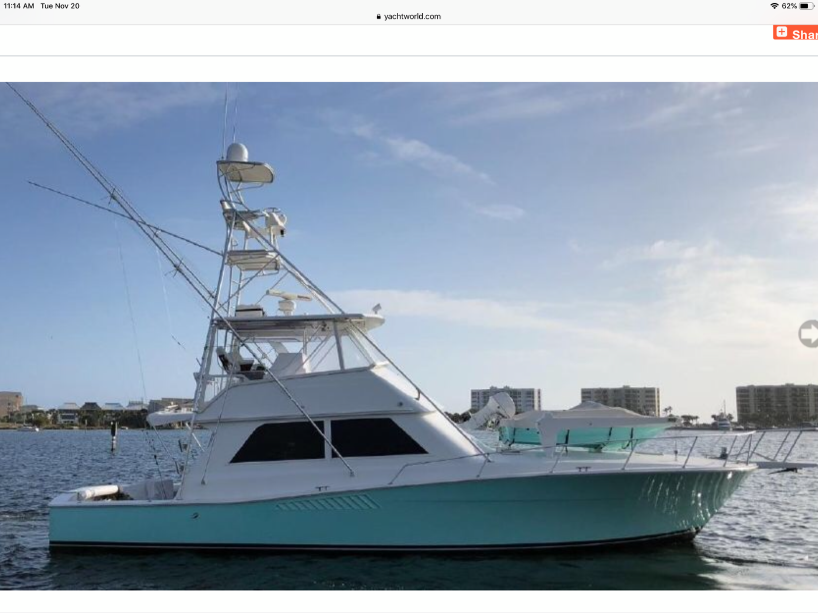 Viking 50 1991 Convertible Sport Fishing Motoryacht Saltwater Fishing Boat