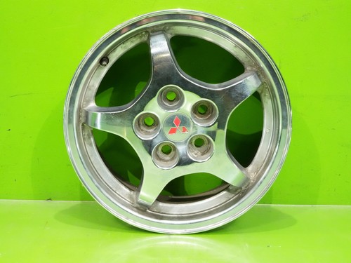95-99 Eclipse GST GSX OEM chrome 5 star spoke 16” wheel rim #2