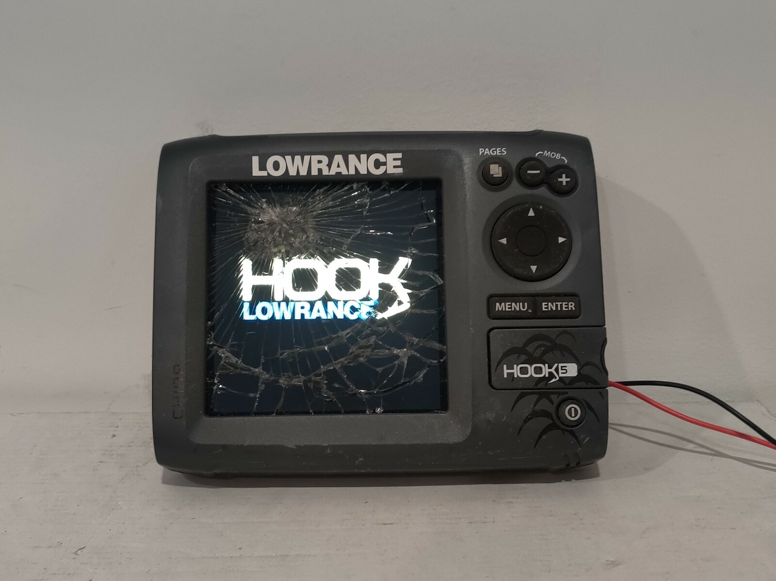Lowrance HOOK-5 FishFinder Sonar Radar Mapping 000-12655-001 Lowrance HOOK-5 FishFinder Sonar Radar Mapping 000-12655-001