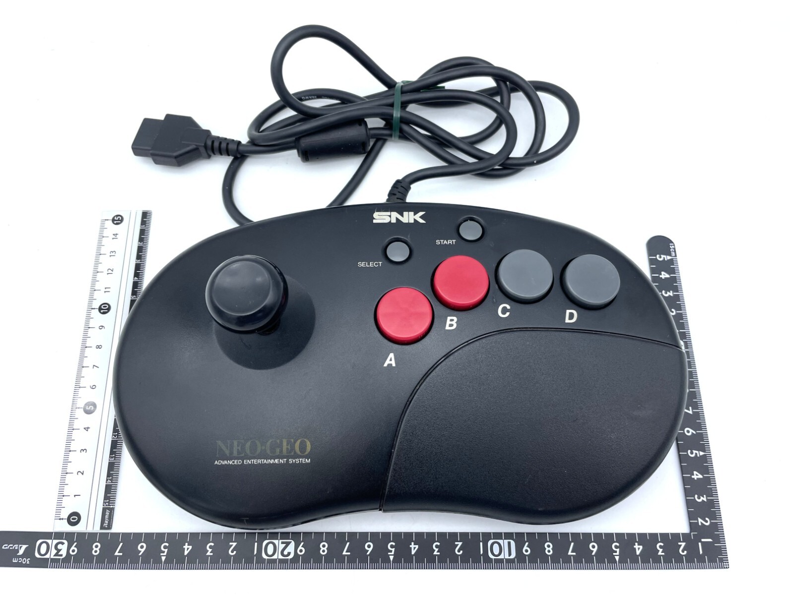 Neo Geo AES CD CDZ Pro Arcade Stick Controller SNK Tested Neo Geo AES CD CDZ Pro Arcade Stick Controller SNK Tested