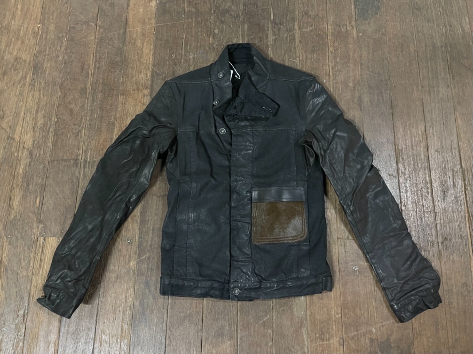 RICK OWENS DRKSHDW GIACCA SLAVE WAX LEATHER JACKET XSMALL | eBay RICK OWENS DRKSHDW GIACCA SLAVE WAX LEATHER JACKET XSMALL | eBay