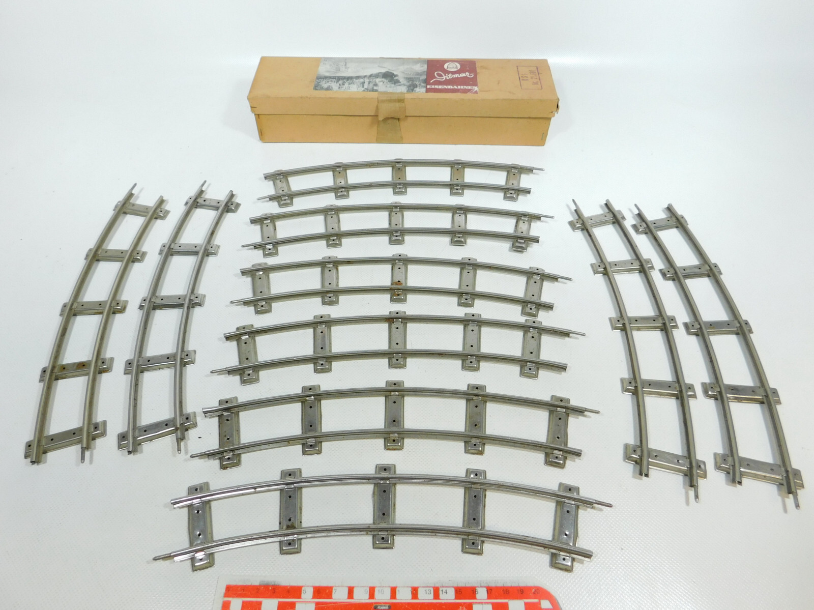 国鉄　EF11−1 A2001 BW15-1# 10X Ditmar Spur 0 21.601 Track/Track Piece Curved