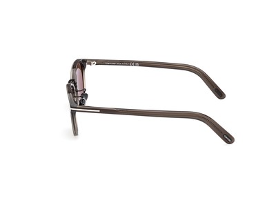 Pre-owned Tom Ford Ft1049 D 20j Plastic Grey Other Roviex 50 Mm Men's Sunglasses