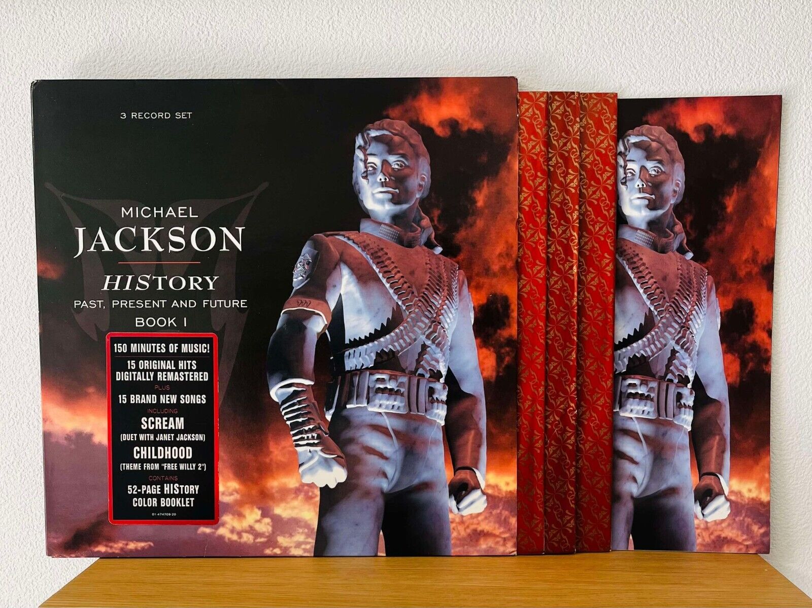 Michael Jackson / HISTORY 1995 EU ORG 3LP Vinyl Past Michael Jackson / HISTORY 1995 EU ORG 3LP Vinyl Past