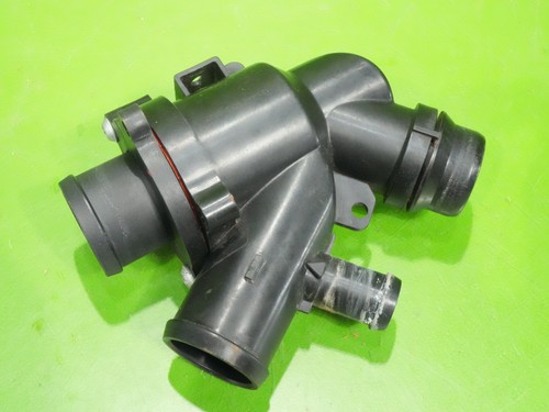 13-16 Jaguar XF XFR OEM supercharged engine coolant thermostat housing assembly