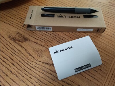 Huion Professional Graphics Drawing Tablet Pen Battery Stylus P68 Black US Ship
