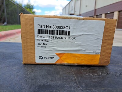 Vertiv Liebert T2 Rack Sensor Kit P/N 308638G1, New In Box