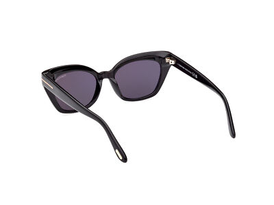 Pre-owned Tom Ford Sunglasses Ft1031 Juliette 01a Black Grey Woman In Gray