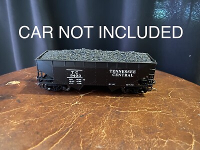 HO Lot Of 2 Athearn 34  2 Bay Hopper Coal Loads CAR NOT INCLUDED