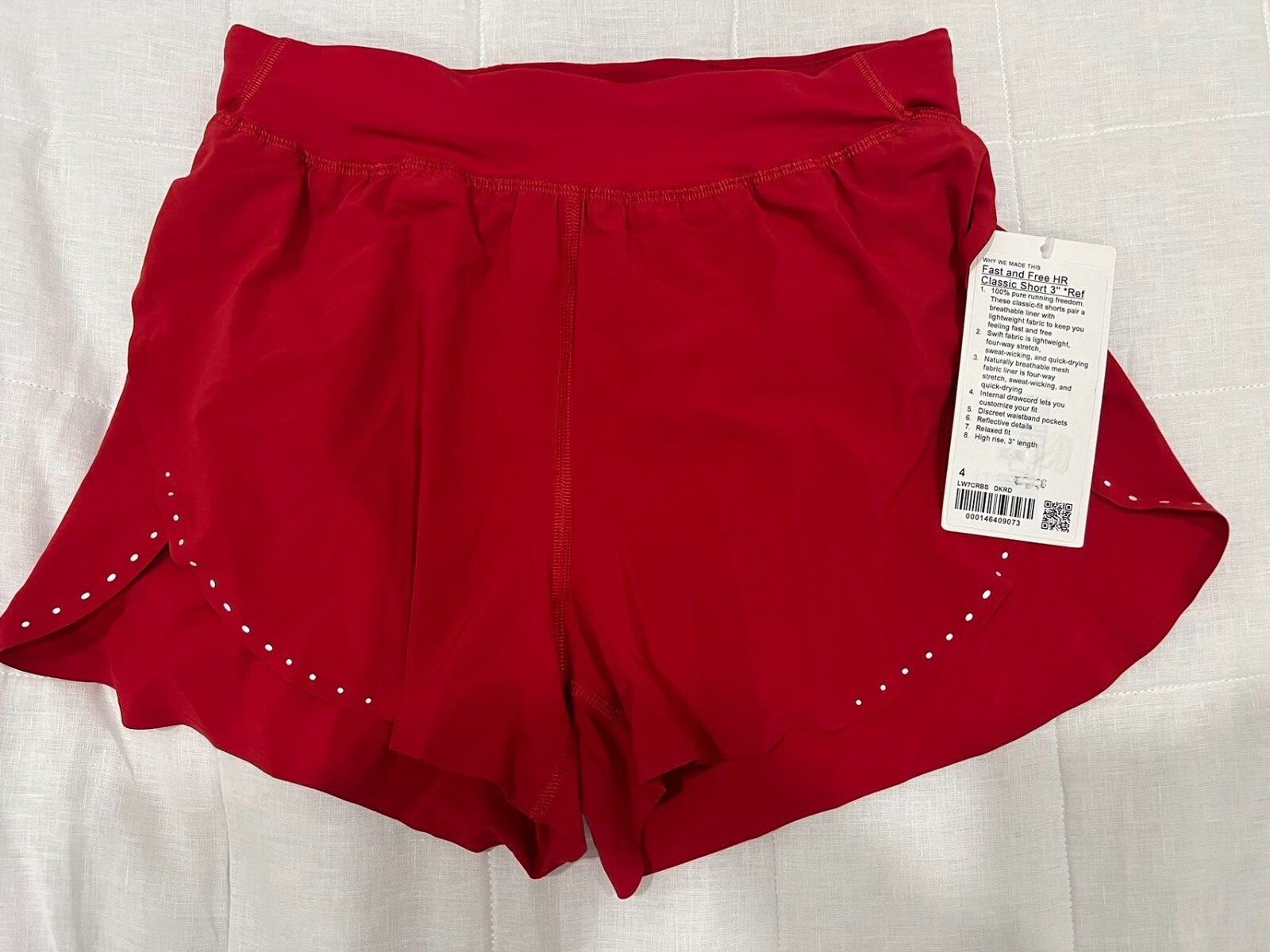 NWT Lululemon F and F HR Classic Short 3
