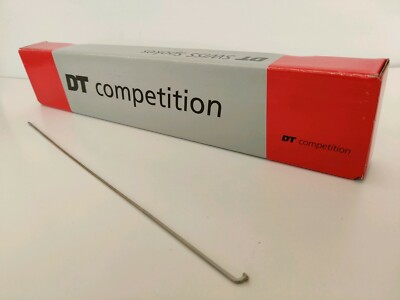 DT Swiss Competition 1.8/1.6mm 263mm Stainless Spoke (72 box) W/O Nipples