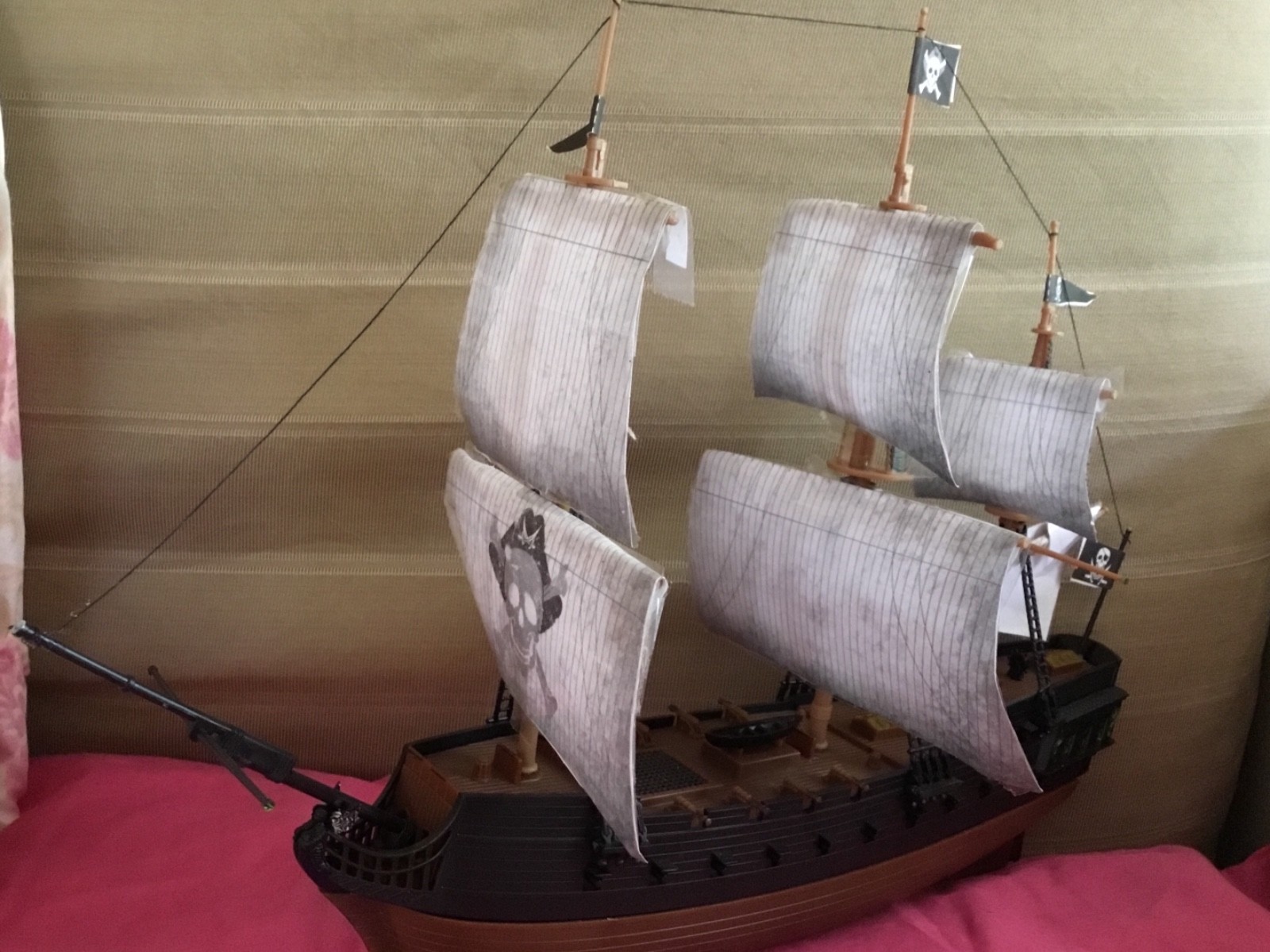 Atlantis Viking Ship, Zvezda Galleon, &, Revell Black Diamond Pirate Ship Models