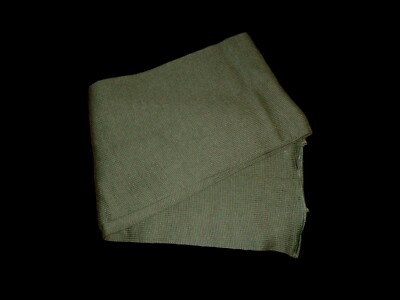NEW GENUINE U.S MILITARY WOOL SCARF ARMY ISSUE OD GREEN G.I SCARVES DLA #