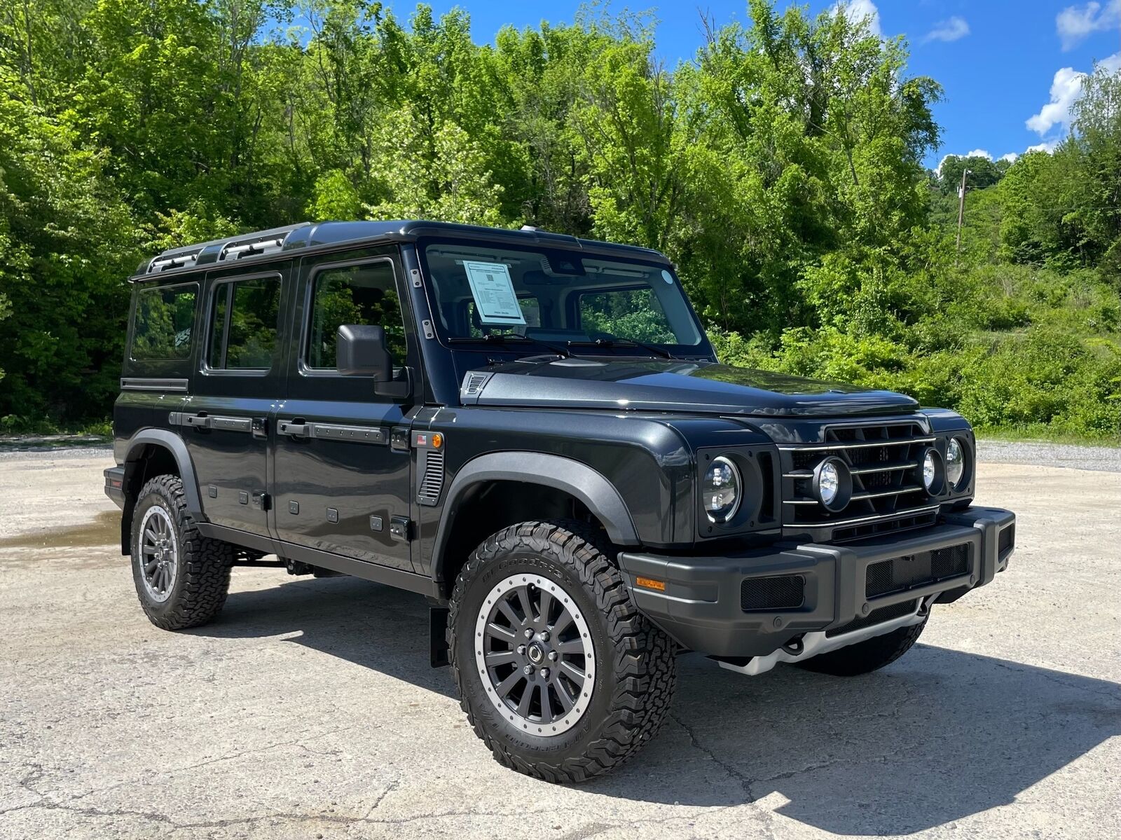 2024 Ineos Grenadier Fieldmaster 301 Miles Donny Grey Metallic Suv 3.0l