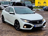 2017 Honda Civic 1.0 VTEC Turbo EX Hatchback 5dr Petrol CVT Euro 6 (s/s) (129 ps
