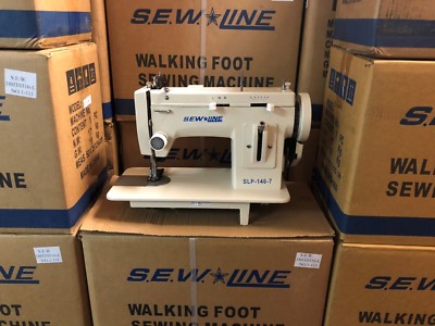 SEWLINE NEW 146-7 PORTABLE  WALKING FOOT  ZIG ZAG INDUSTRIAL  SEWING MACHINE