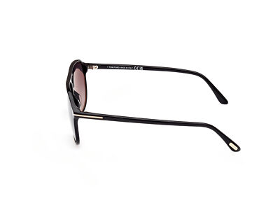 Pre-owned Tom Ford Sunglasses Ft1026 Bruce 01b Black Smoke Man In Gray