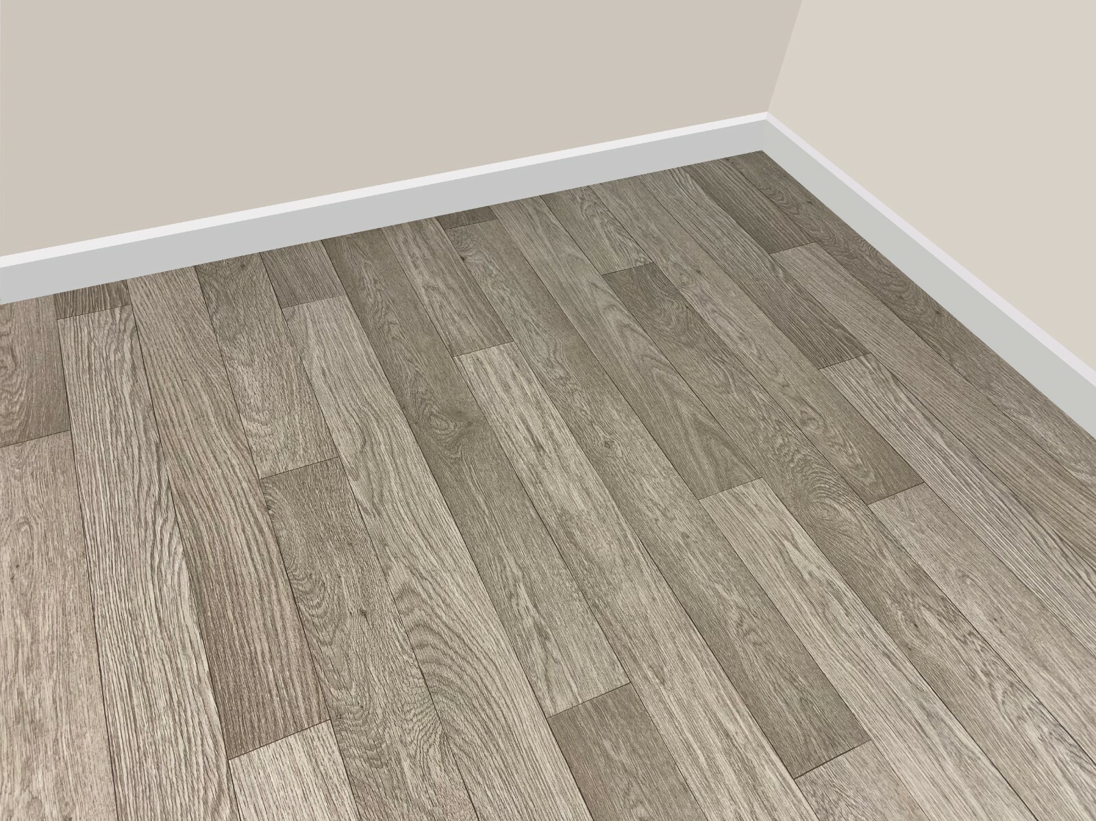 Medium Oak Plank Vinyl Flooring, Slip Resistant Lino 2m or 4m Cushion