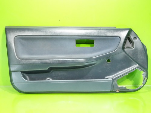 90-93 Integra OEM driver left door panel cover card manual window blue