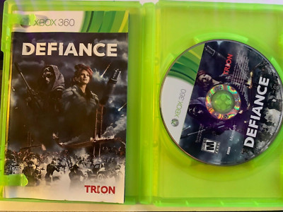 Defiance (Microsoft Xbox 360, 2013) COMPLETE!  MINTY FRESH DISC!
