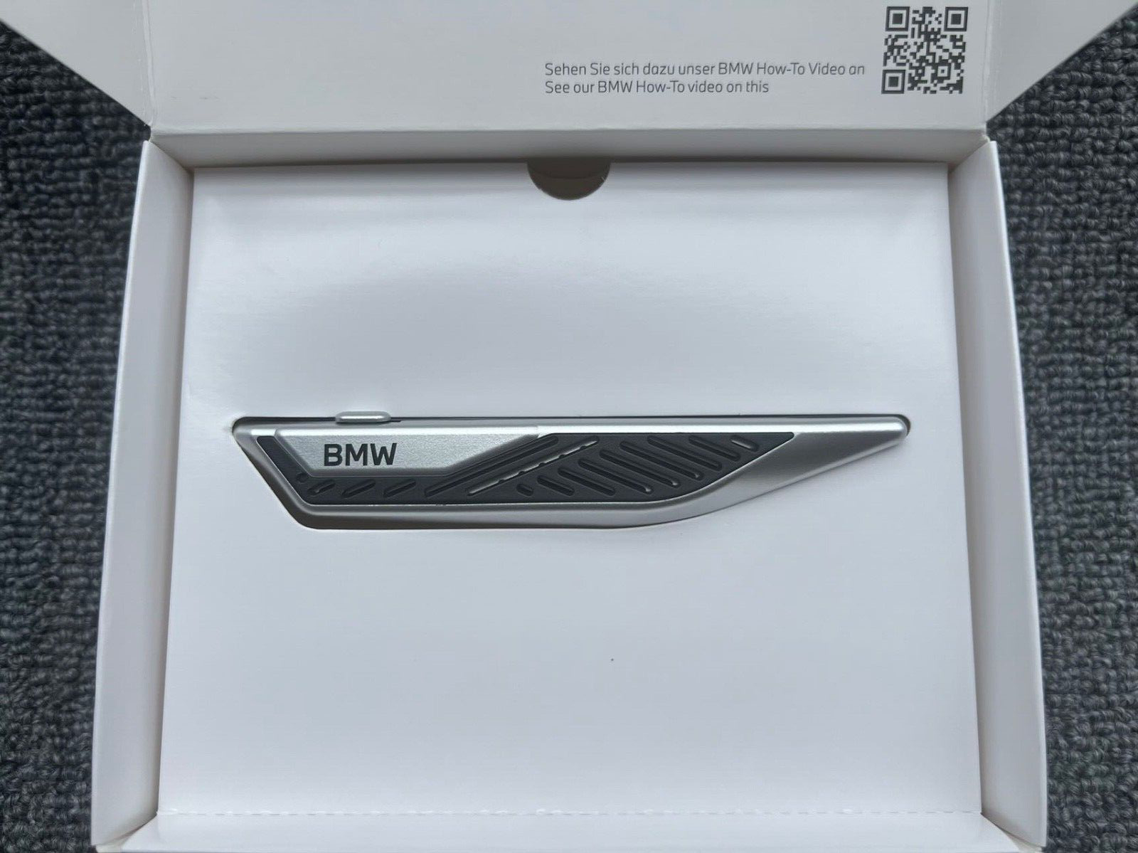 GENUINE BMW NATURAL AIR SILVER FRESHENER MOUNTAIN VIEW STARTER KIT