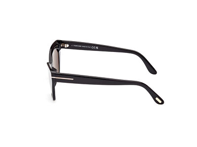 Pre-owned Tom Ford Sunglasses Ft1031 Juliette 01a Black Grey Woman In Gray
