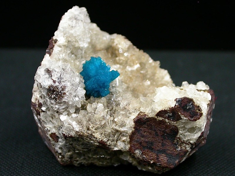 Cavansite - Inde - 4,5 X 3,6 Cm - 55 G