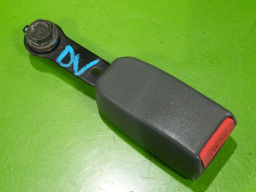92-95 Civic OEM passenger right front seat belt buckle latch catch gray