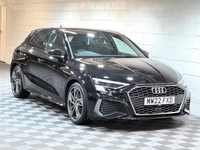 2022 Audi A3 1.5 TFSI 35 Edition 1 Sportback S Tronic Euro 6 (s/s) 5dr HATCHBACK