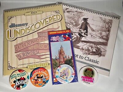 Disney D23 2010-2011 Undiscovered Masterpieces/ D23 2012-2013 Classic  New 