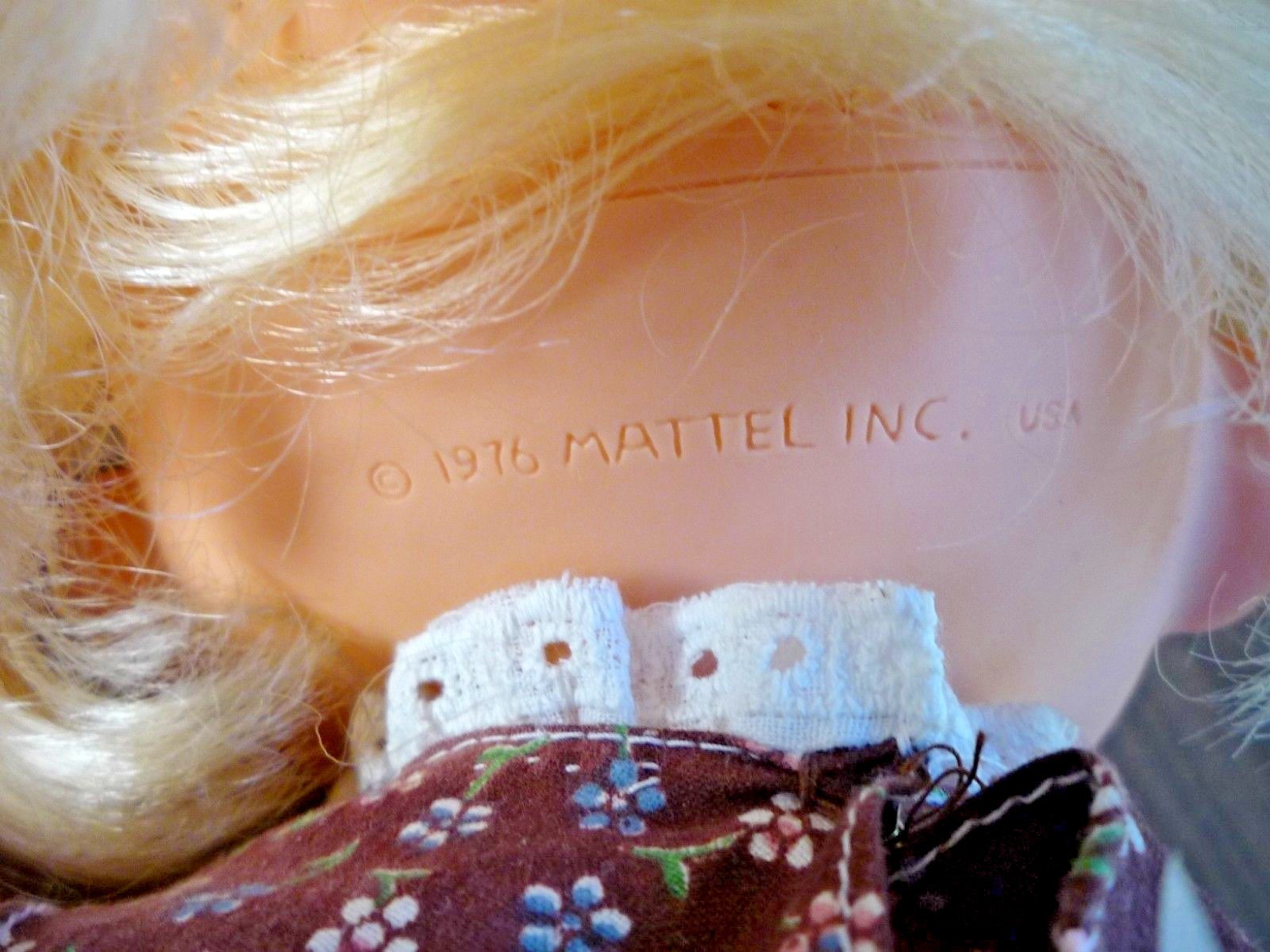 16 Inch 1976 Mattel Walking Baby Doll, Not Operating