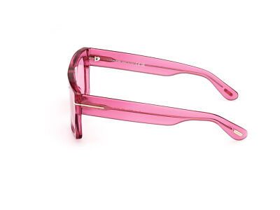 Pre-owned Tom Ford Sunglasses Ft0711 Fausto 75s Fuchsia Bordeaux Man In Red