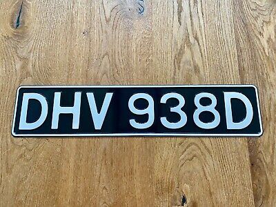 Only Fools and Horses - DHV938D - show number plate, vehicle registration, OFAH