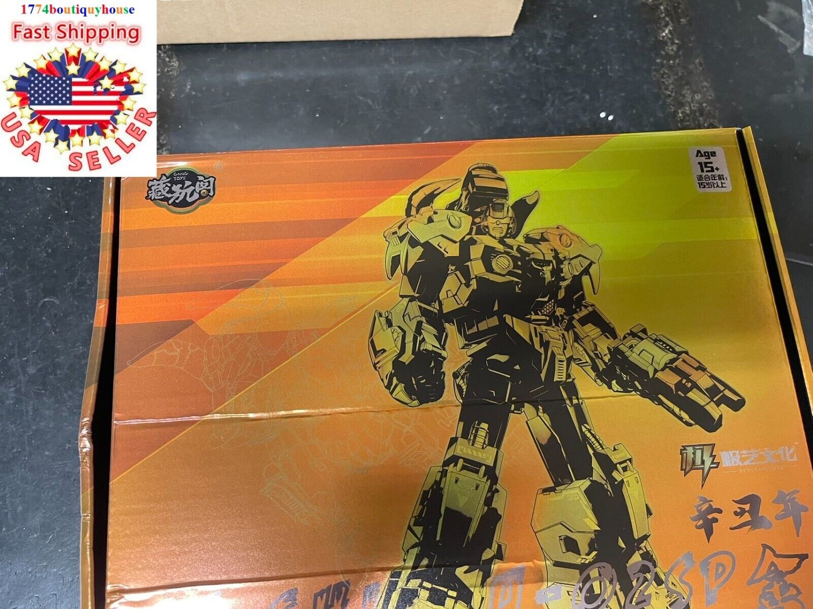 NEW DECEPTICONS Cang Toys CT-Chiyou-02SP Landbull Golden NEW DECEPTICONS Cang Toys CT-Chiyou-02SP Landbull Golden