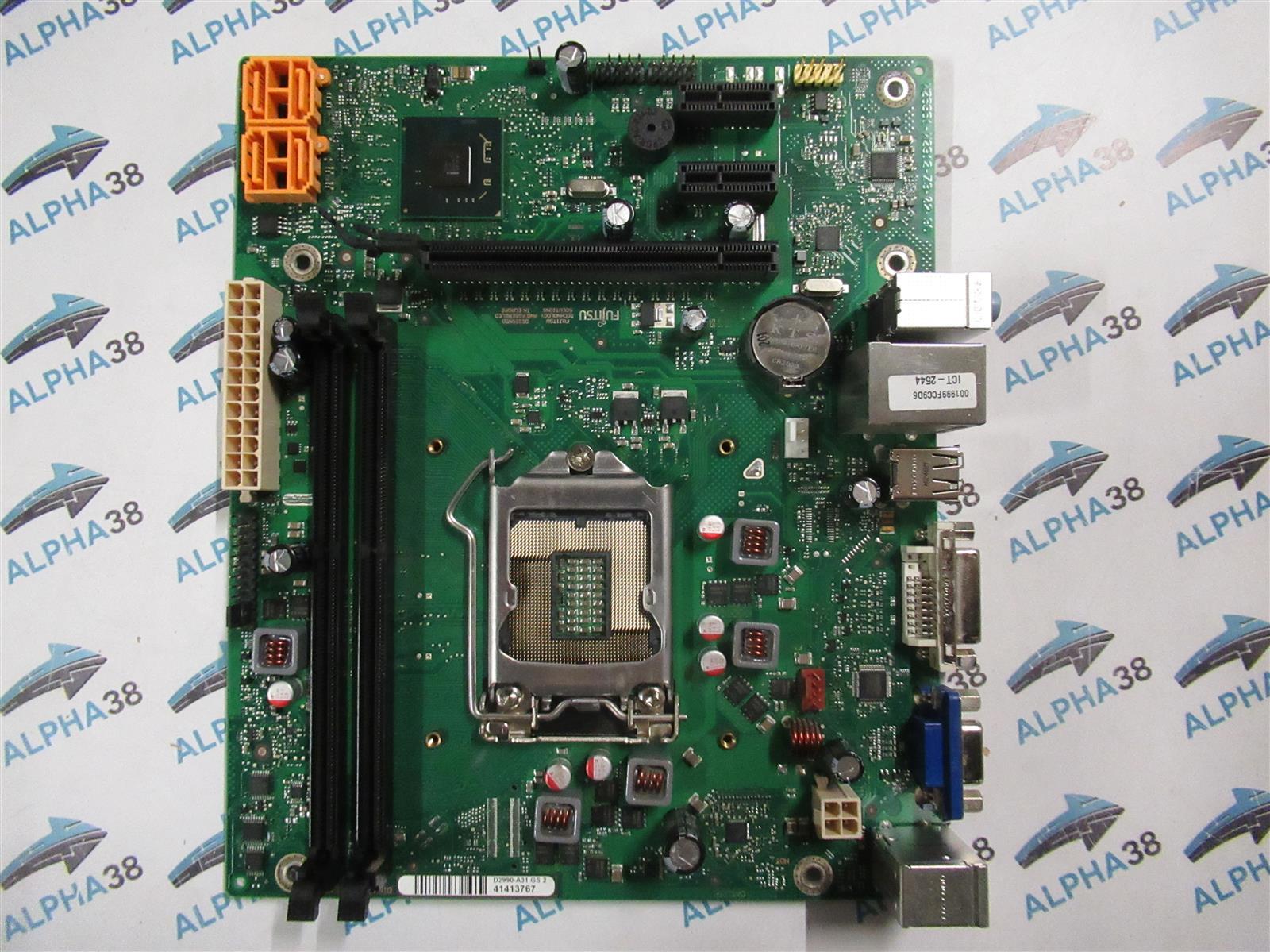 Fujitsu Siemens D2990-A31 GS2 Intel H61 2x DDR3 Ram Socket