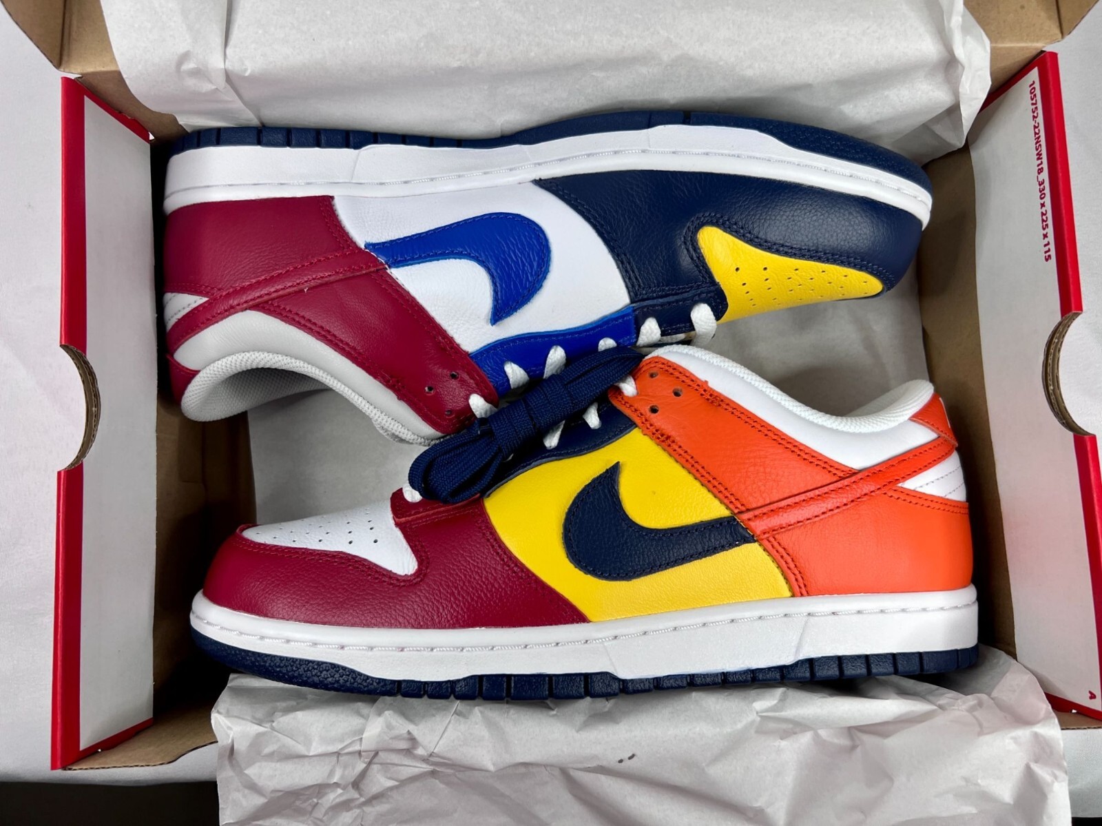 Nike Dunk Low Jp Qs What The Midnight Navy AA4414-400 Men's