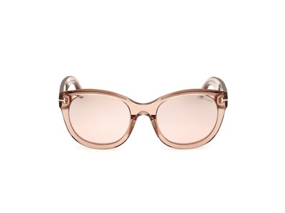 TOM FORD TOM FORD FT1114-45G-54 SHINY LIGHT BROWN SUNGLASSES