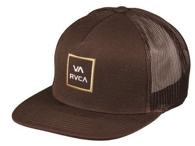 Кепка RVCA VA All The Way Trucker — шоколадная — новинка