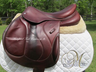 17'' DEVOUCOUX CHIBERTA O MONOFLAP cross country jumping saddle-2020 MODEL!!!