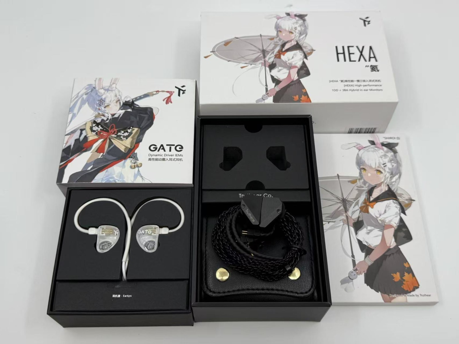 Truthhear Co. HEXA 有線イヤホン Truthear HEXA」 クールな外観に高度に計算された3BA+1DD構成の