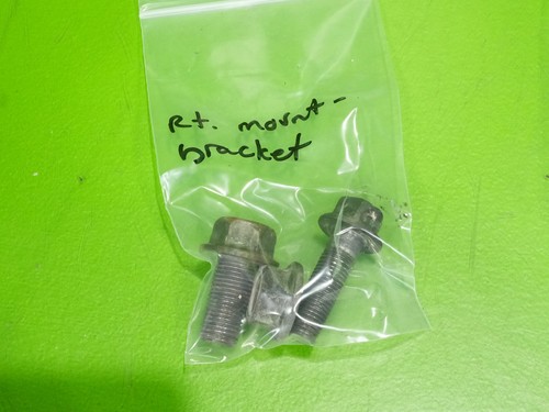 90-93 Integra OEM B18A1 engine motor right mount - bracket bolts SET