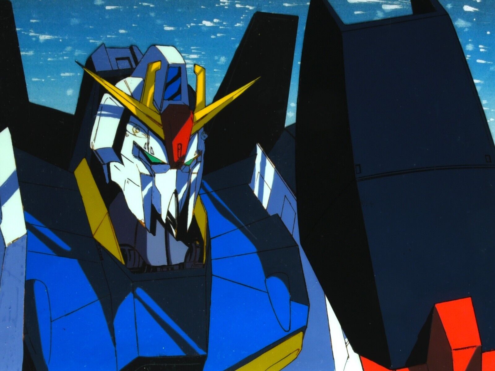 Mobile Suit Gundam ZZ - Zeta Gundam Original Animation Art Mobile Suit Gundam ZZ - Zeta Gundam Original Animation Art