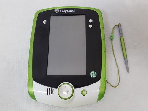 Leap Frog Leap Pad 2 Kids Learning Tablet Custom Edition Green Scratch On Screen