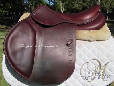 17'' DEVOUCOUX BIARRITZ O close contact jumping saddle 2AA flaps-2020 MODEL