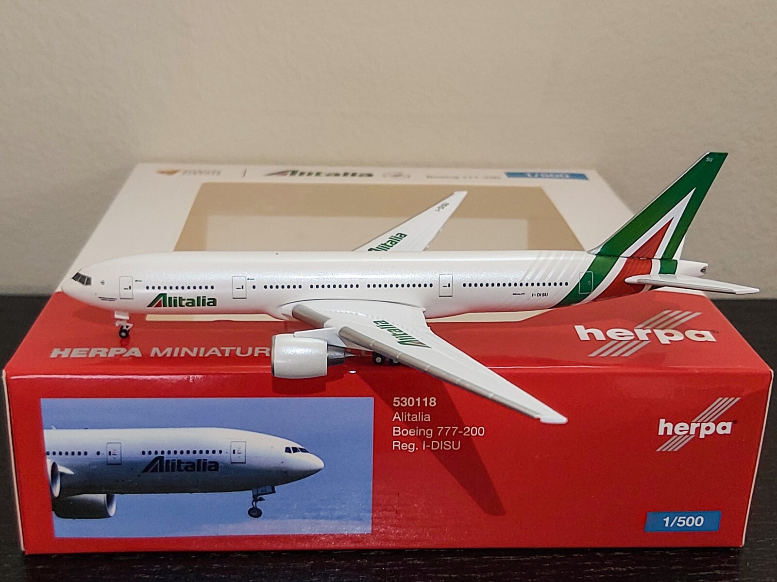 イラク航空　B777-200LR herpa 1/500 Herpa Wings die cast models Iraqi Airways Boeing 777-200LR