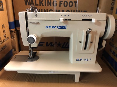 SEWLINE NEW 146-7 PORTABLE  WALKING FOOT  ZIG ZAG INDUSTRIAL  SEWING MACHINE