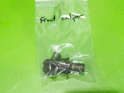 90-93 Integra OEM front brake caliper mount bolts SET Honda Acura